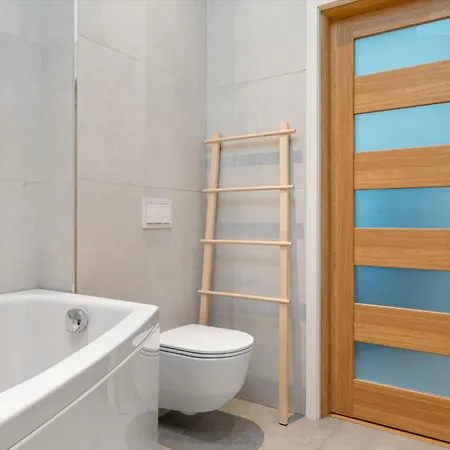 Architectural Gem At Nostet With Bathtub And Balcony *